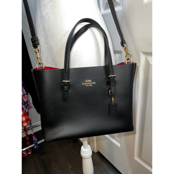 Coach Handbags - COACH Mollie Tote 25 Leather Crossbody Bag *NEW*